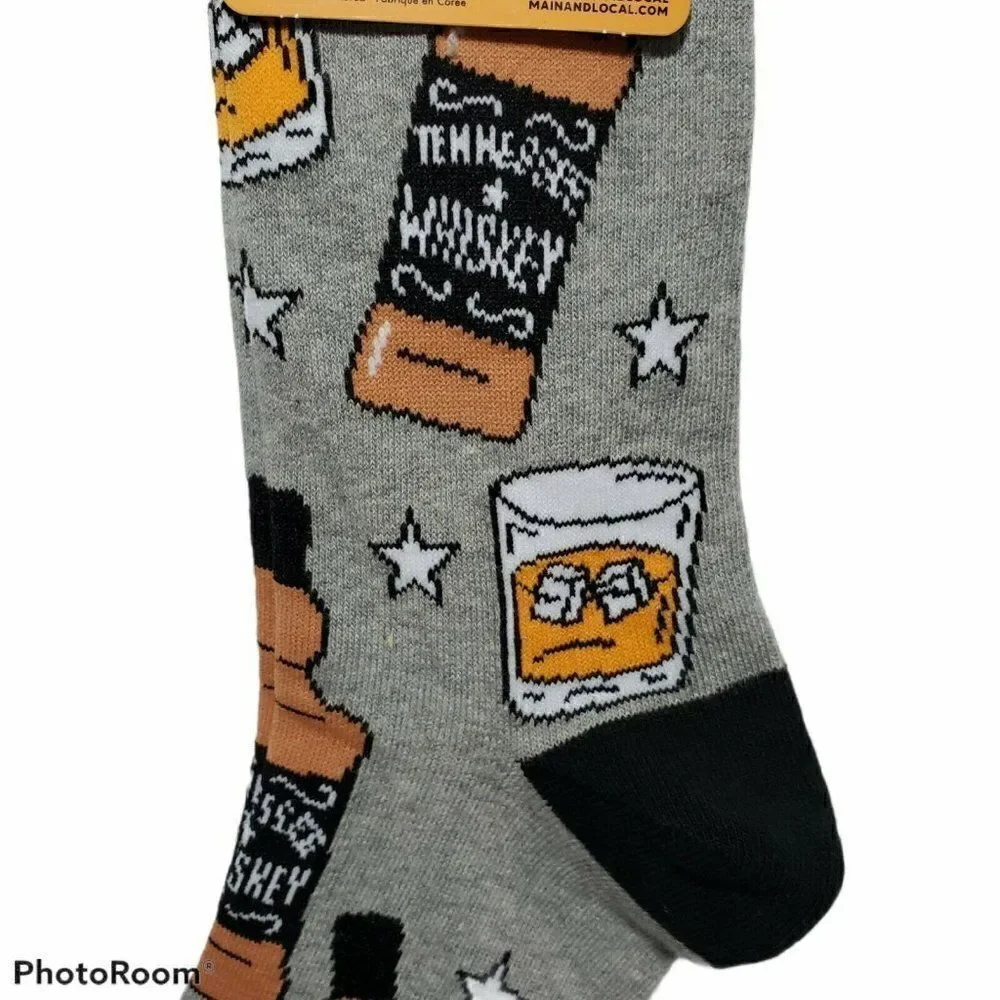 Locals Only Crew Socks Tennessee Whiskey Business‎